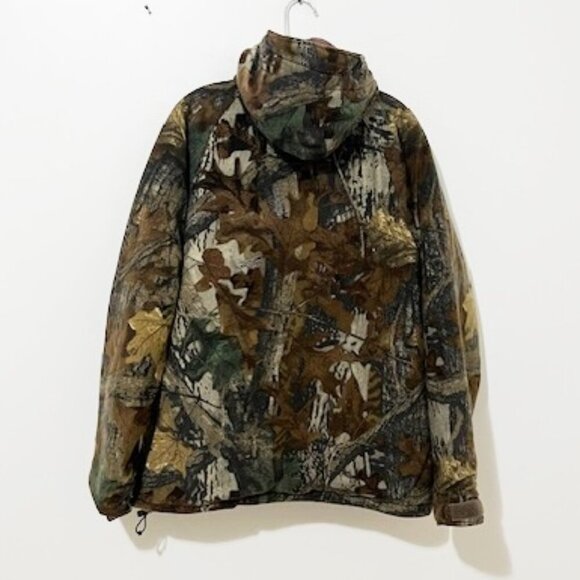 Vintage Duxbak Advantage Timber Camo Hunting Jacket Hooded Men’s Size M - Picture 2 of 6